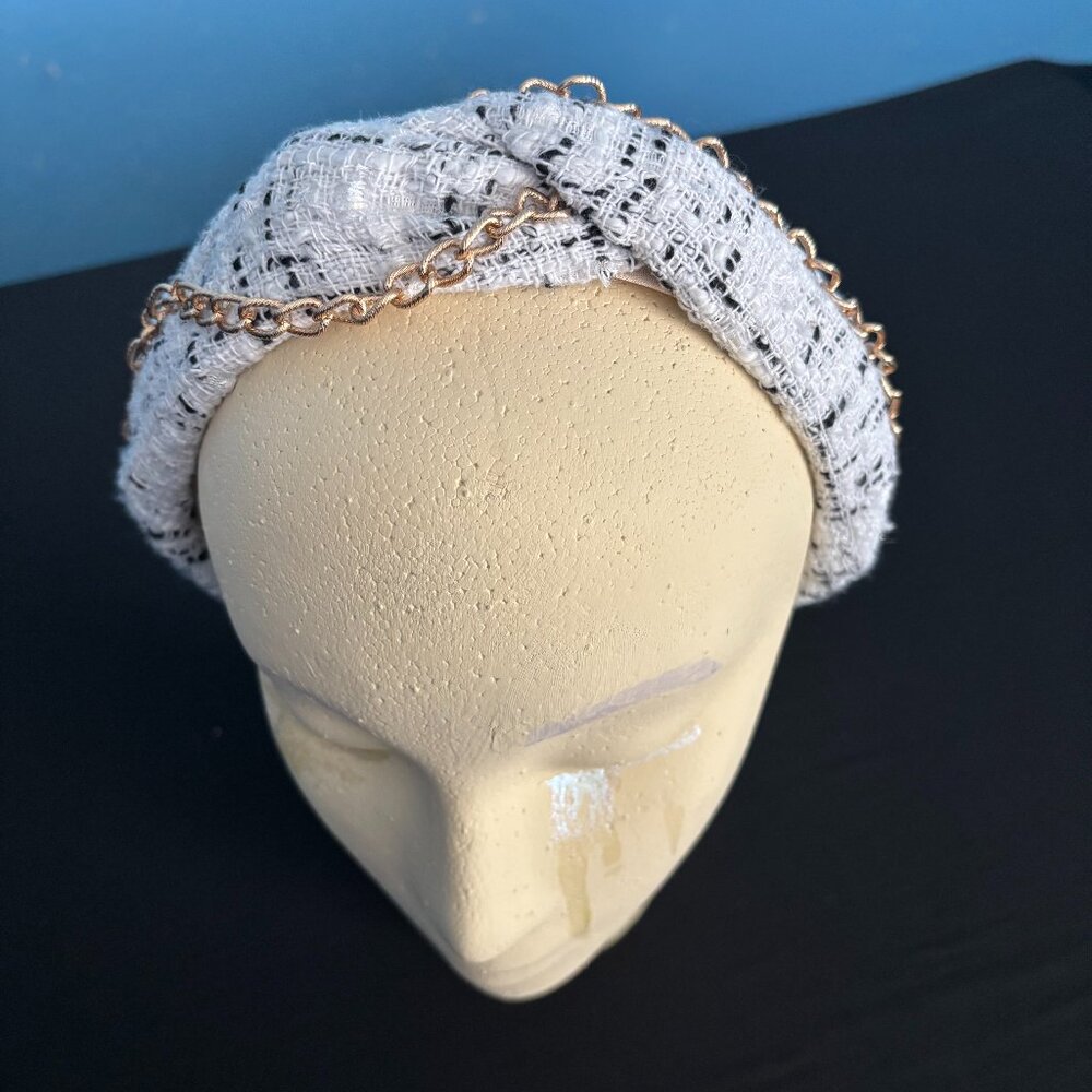 Tweed Knotted Headband